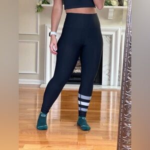 NWOT AERIE Chill Play Move Stripe color block leggings